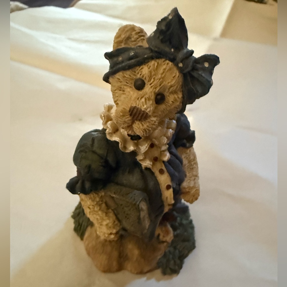 Boyd's Bears Bearstone Figurine "Momma McBear Anticipation" 1993 #2282 Vintage